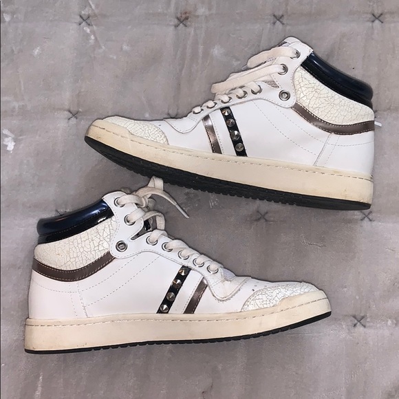 ASH STUDDED HIGH TOPS 38 - Picture 6 of 8